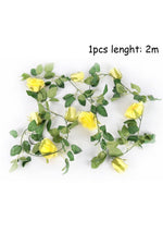 Romantic Artificial Rose Plant Garland