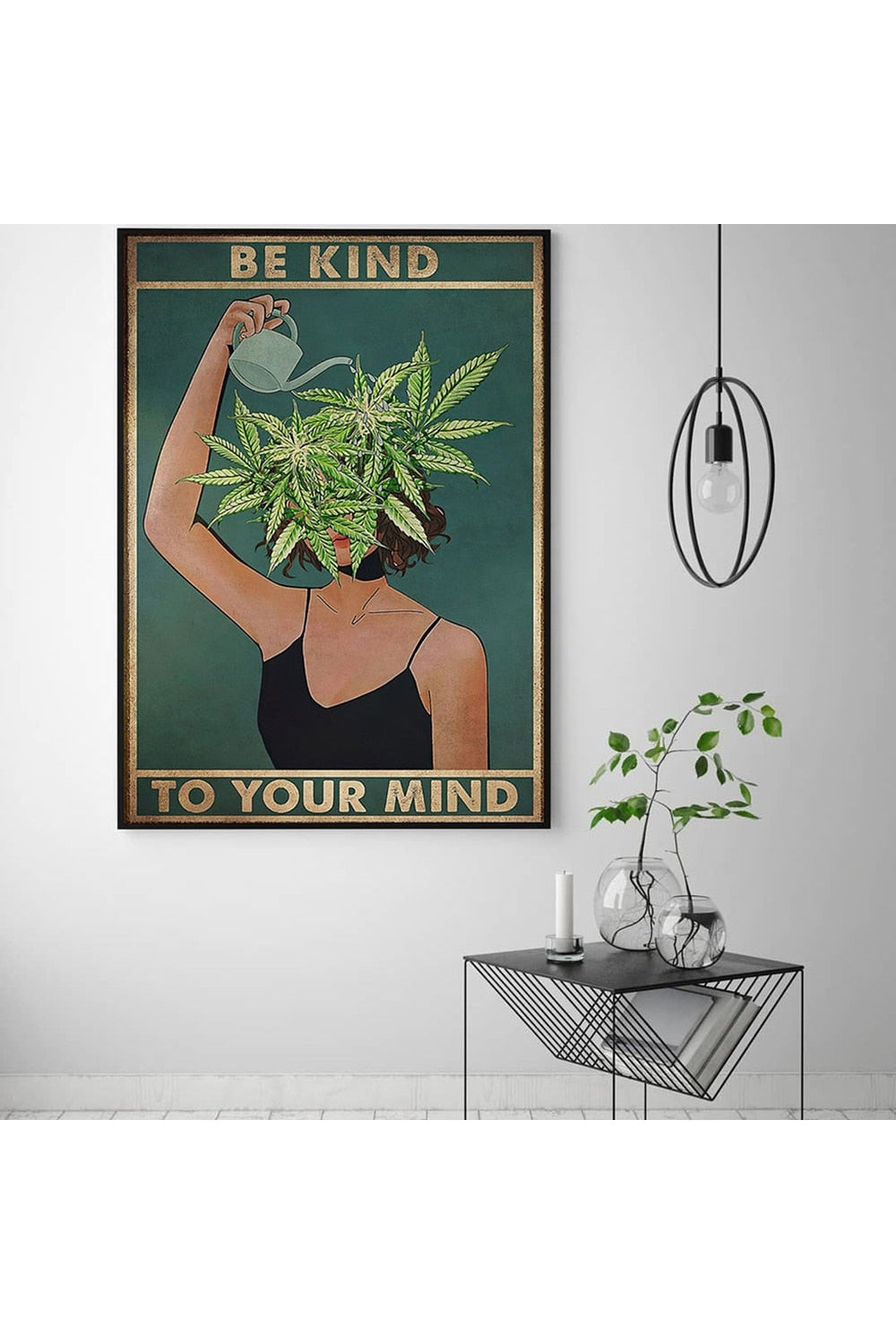 Mindful Art Canvas Poster