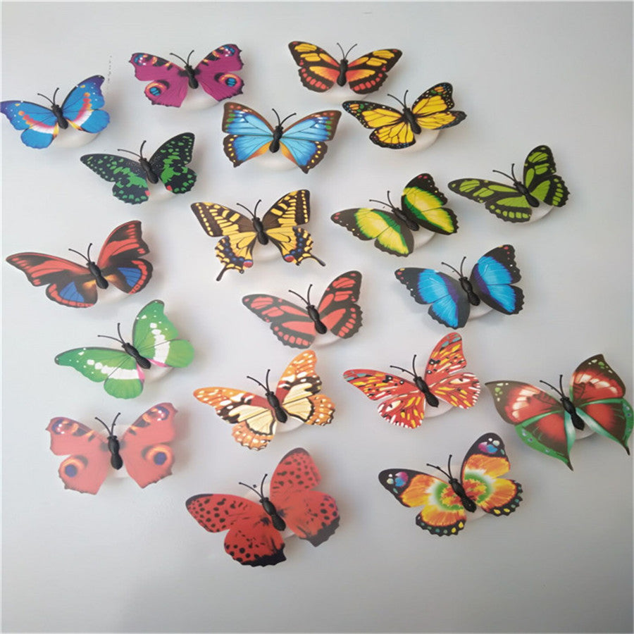 Fairycore Colorful Butterfly Night Light