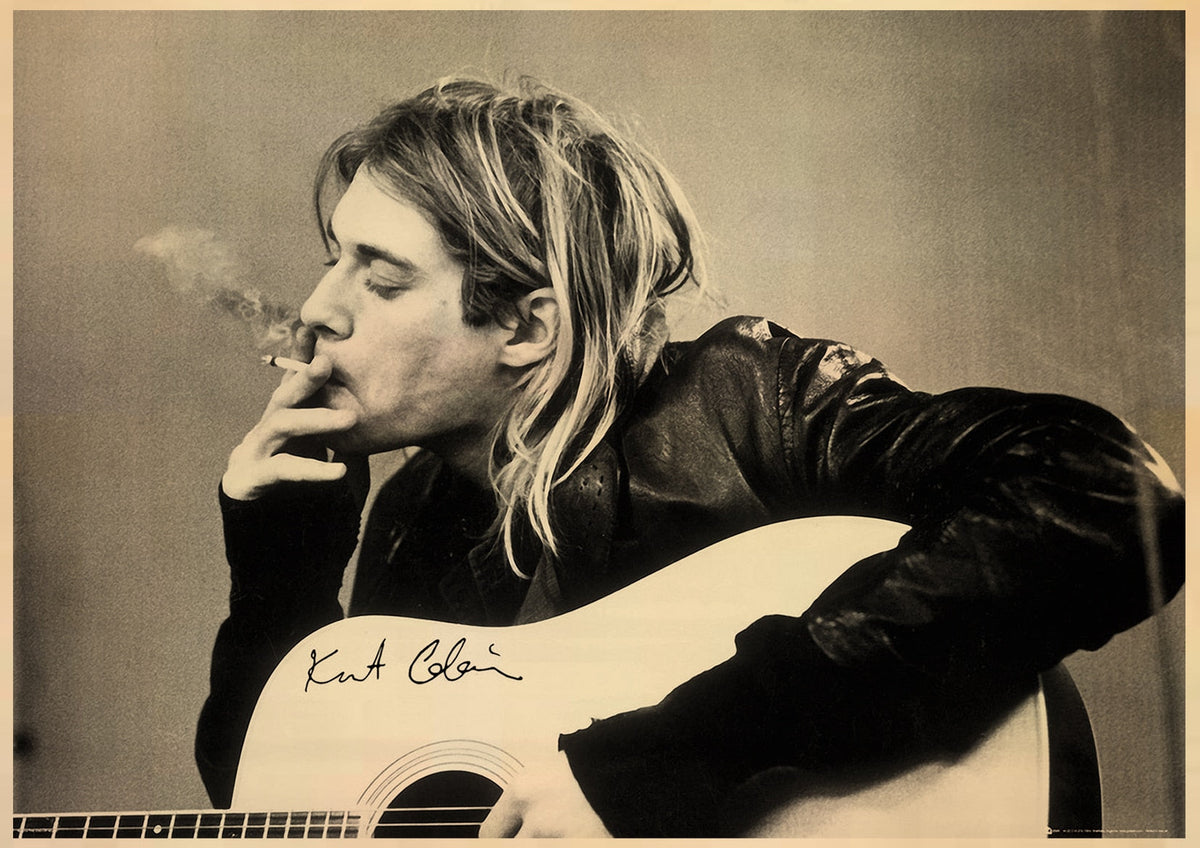 Kurt Cobain Grunge Posters