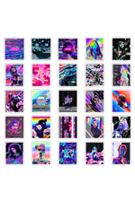 Webpunk Psychedelic Sticker Set