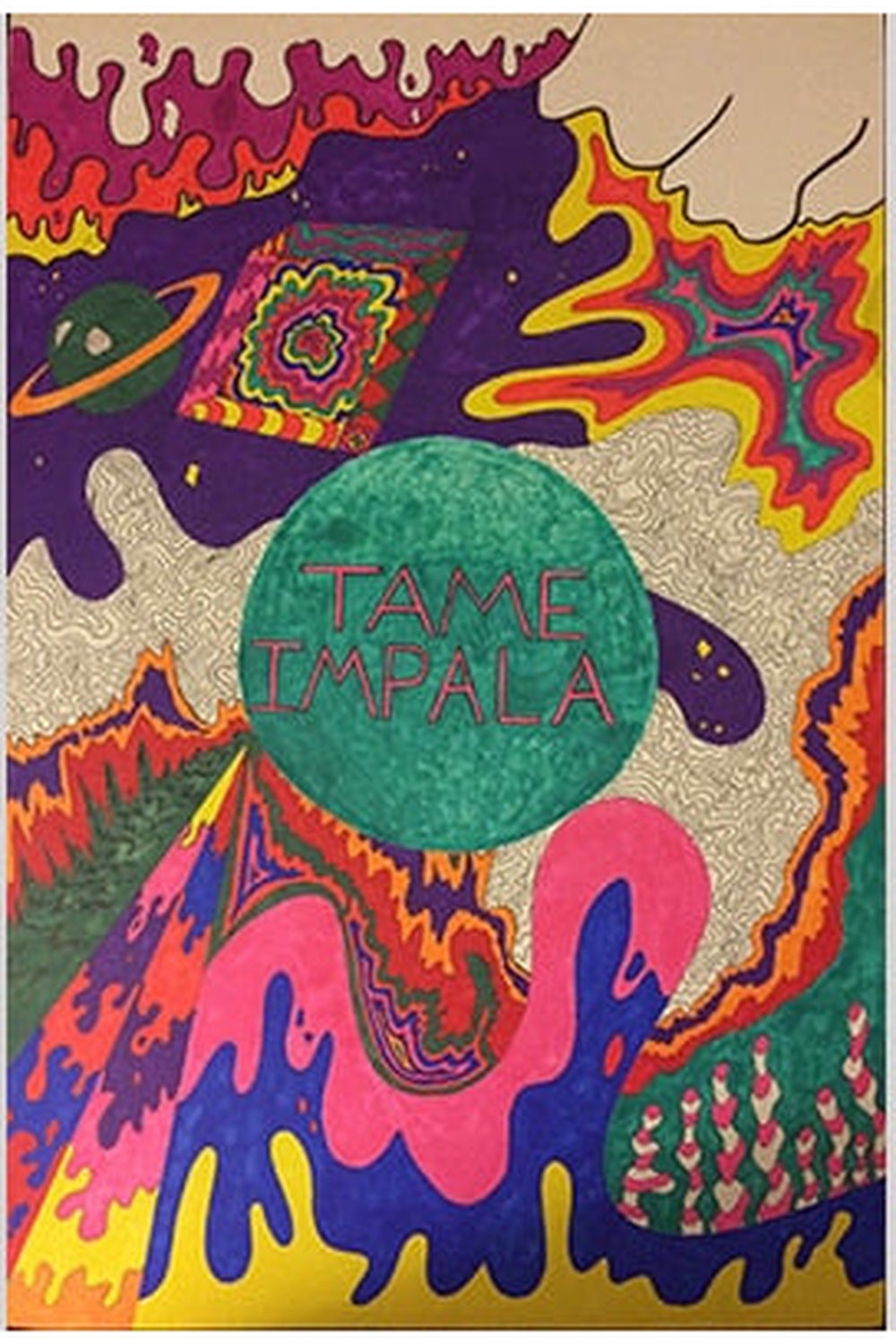 Tame Impala Psychedelic Posters