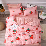 Pastel Girl Themed Bedding Set