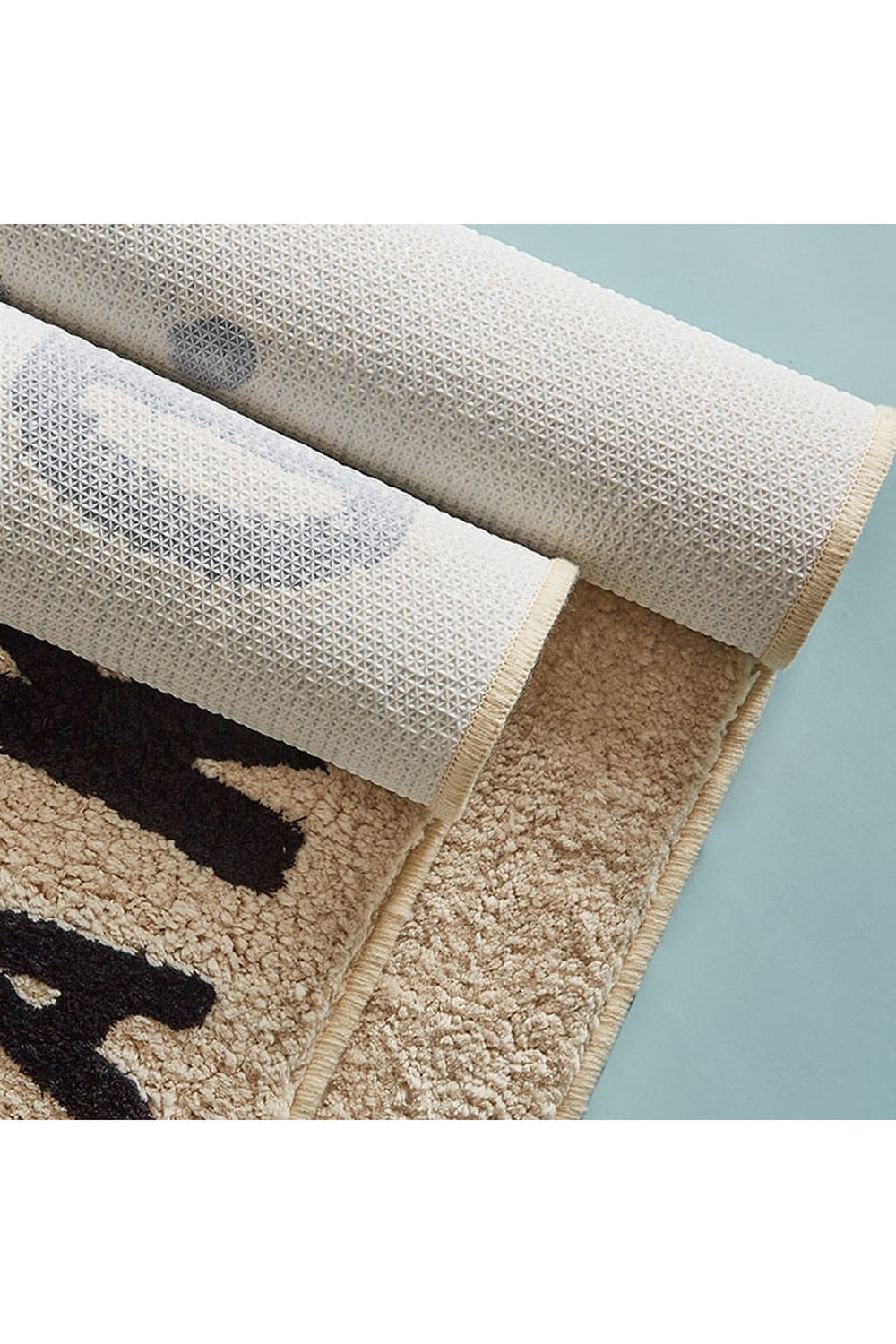 Playful Get Naked Bathroom Rug