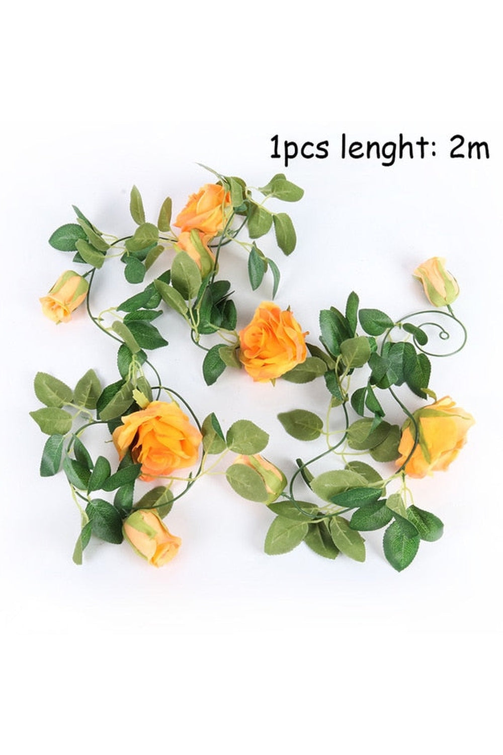 Romantic Artificial Rose Plant Garland