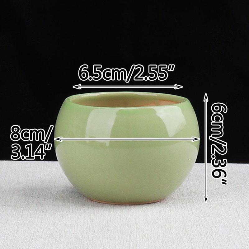 Cottagecore Pastel Spherical Flower Pot