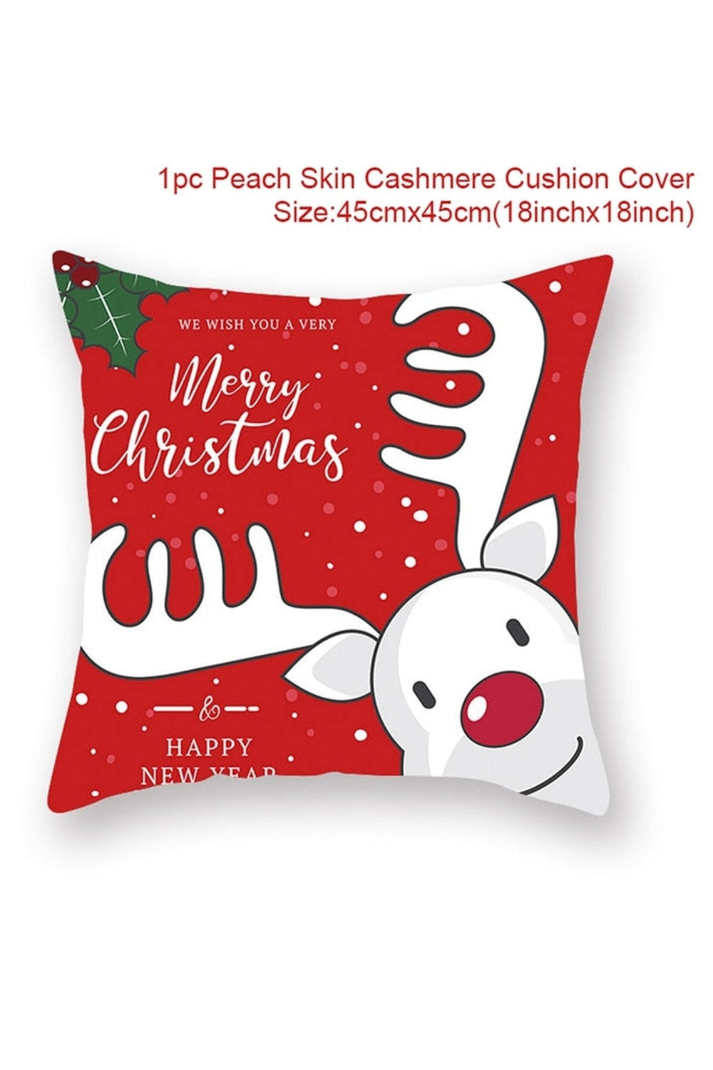 Festive New Year Pillow Case