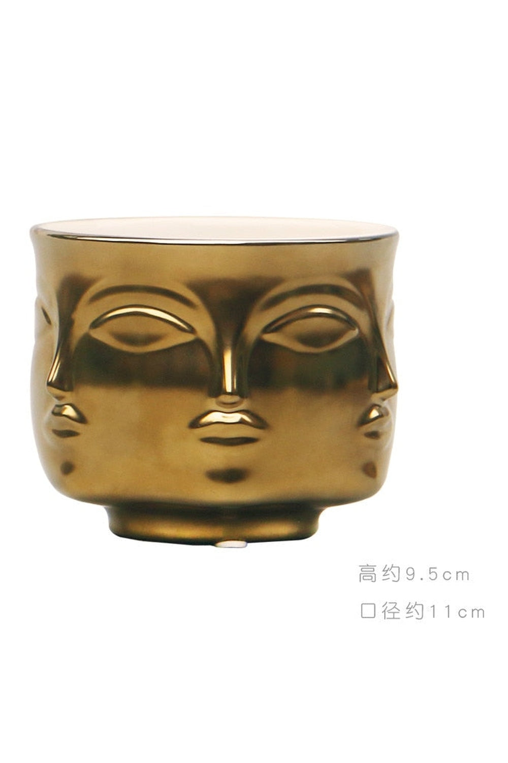 Creative Face Ceramic Vase