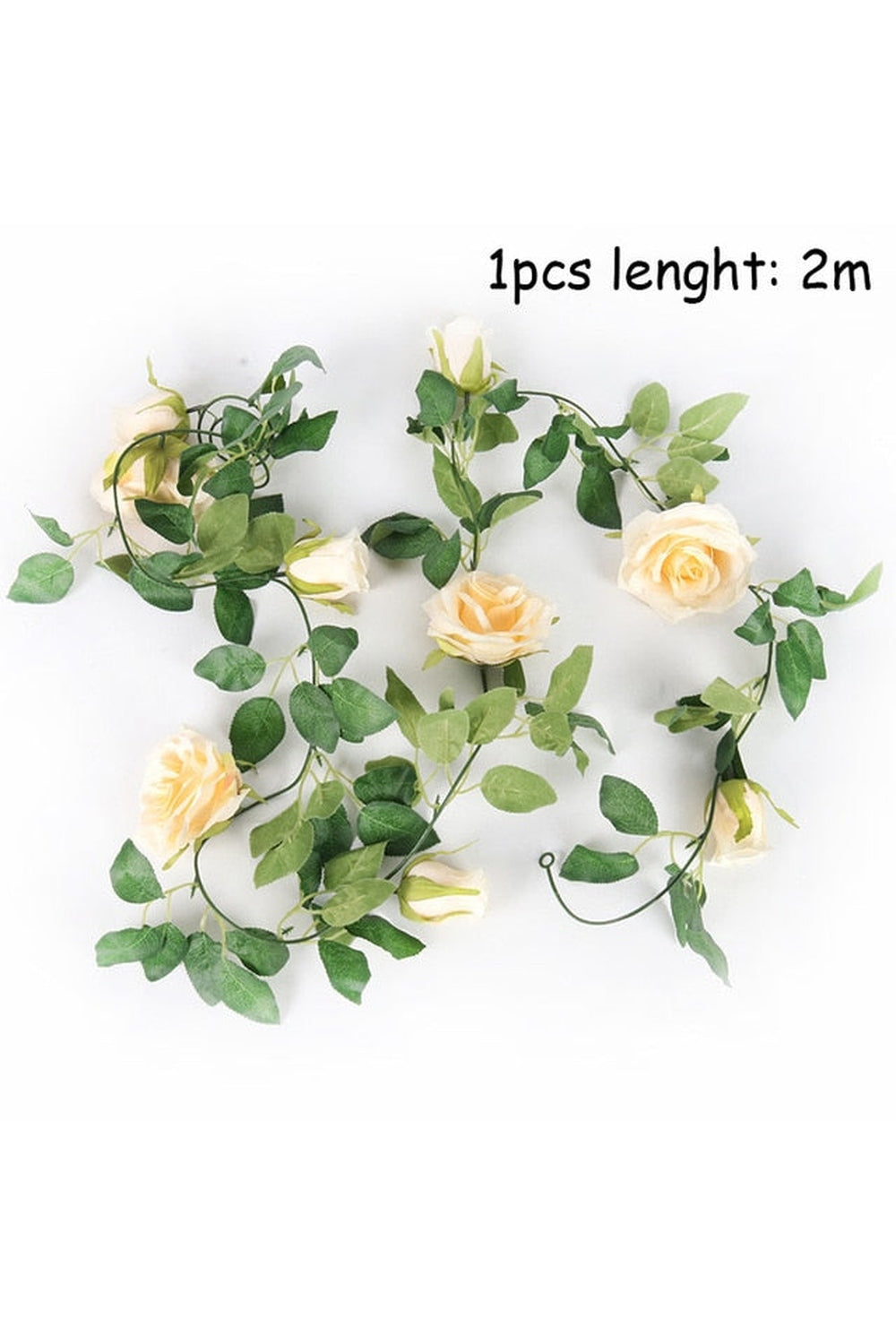 Romantic Artificial Rose Plant Garland