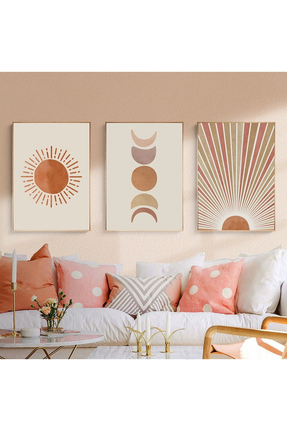 Sunset Inspired Canvas Poster