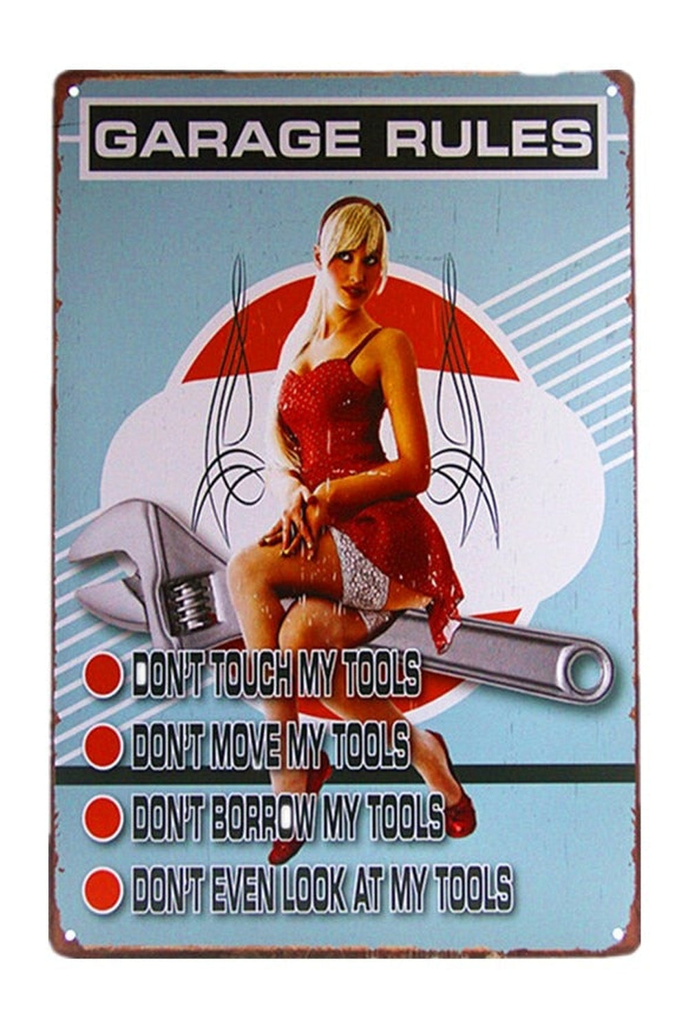 Car Service Girl Vintage Posters