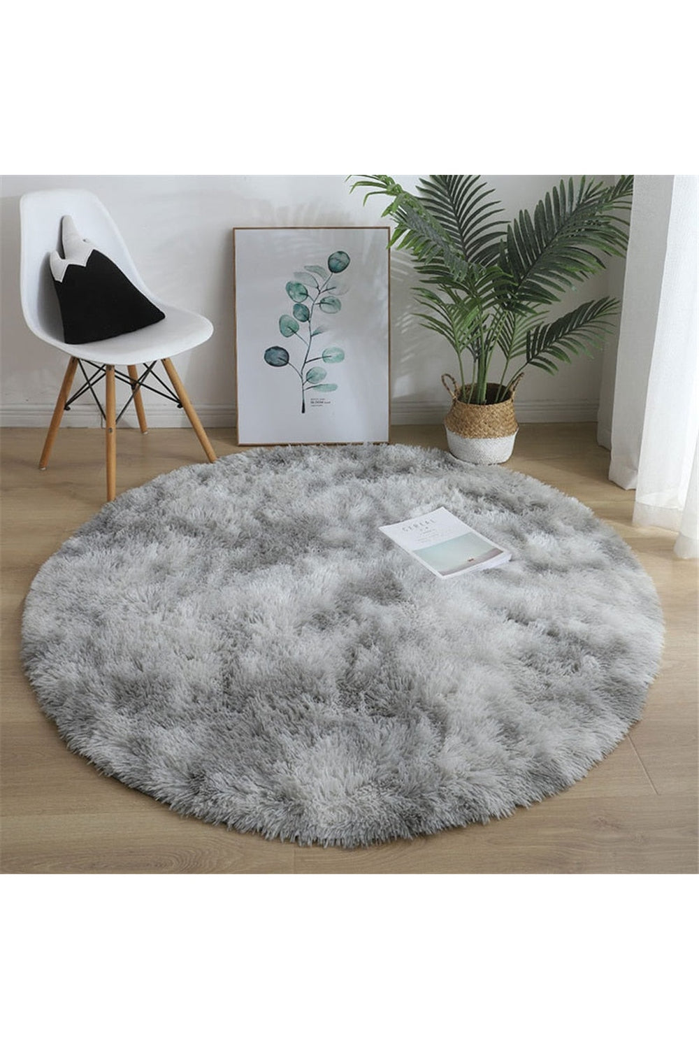 Fairycore Rainbow Fluffy Rug