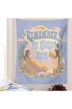 Motivational Words Wall Tapestry