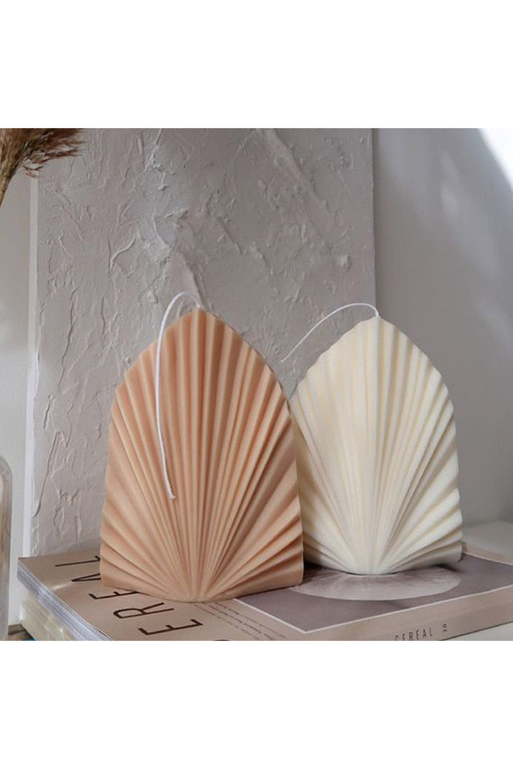 Sea-Inspired Coral Shell Candle Mold