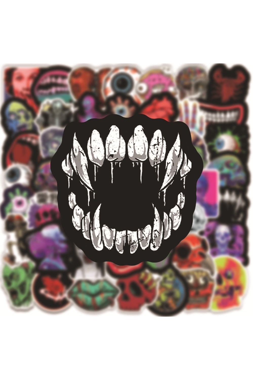 Horror Themed Scrapbooking Stickers