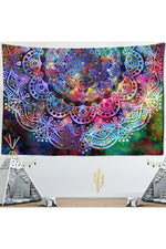 Colorful Mandala Tapestry Design