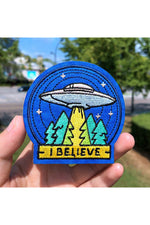 UFO Adventure Embroidered Patches