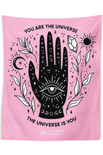 You Are The Universe Psychedelic Tapestry