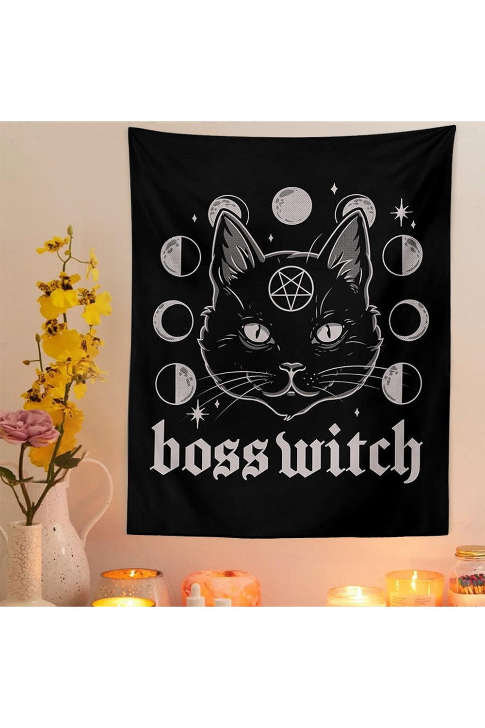 Boss Witch Craft Tapestry