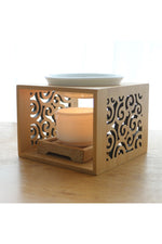 Natural Wood Aromatherapy Oil Burner