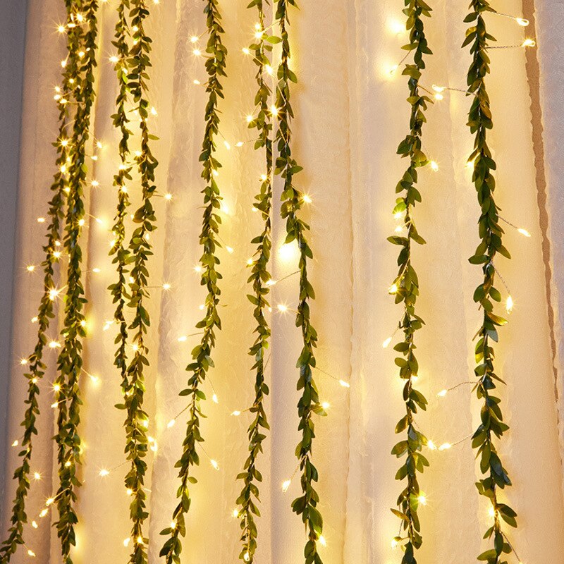 Illuminated Green Ivy Vine LED Decor