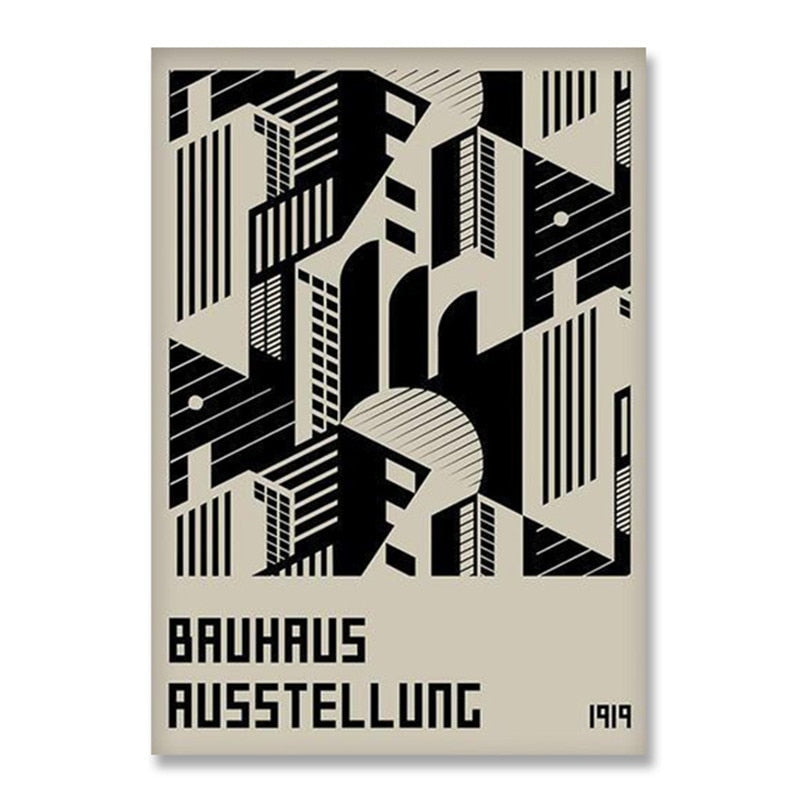 Abstract Bauhaus Posters