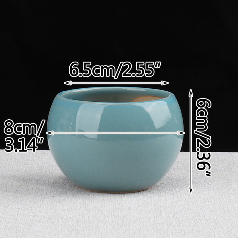 Cottagecore Pastel Spherical Flower Pot