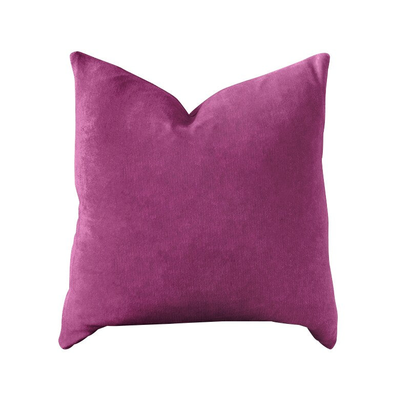 Velvet Lumbar Nordic Cushion