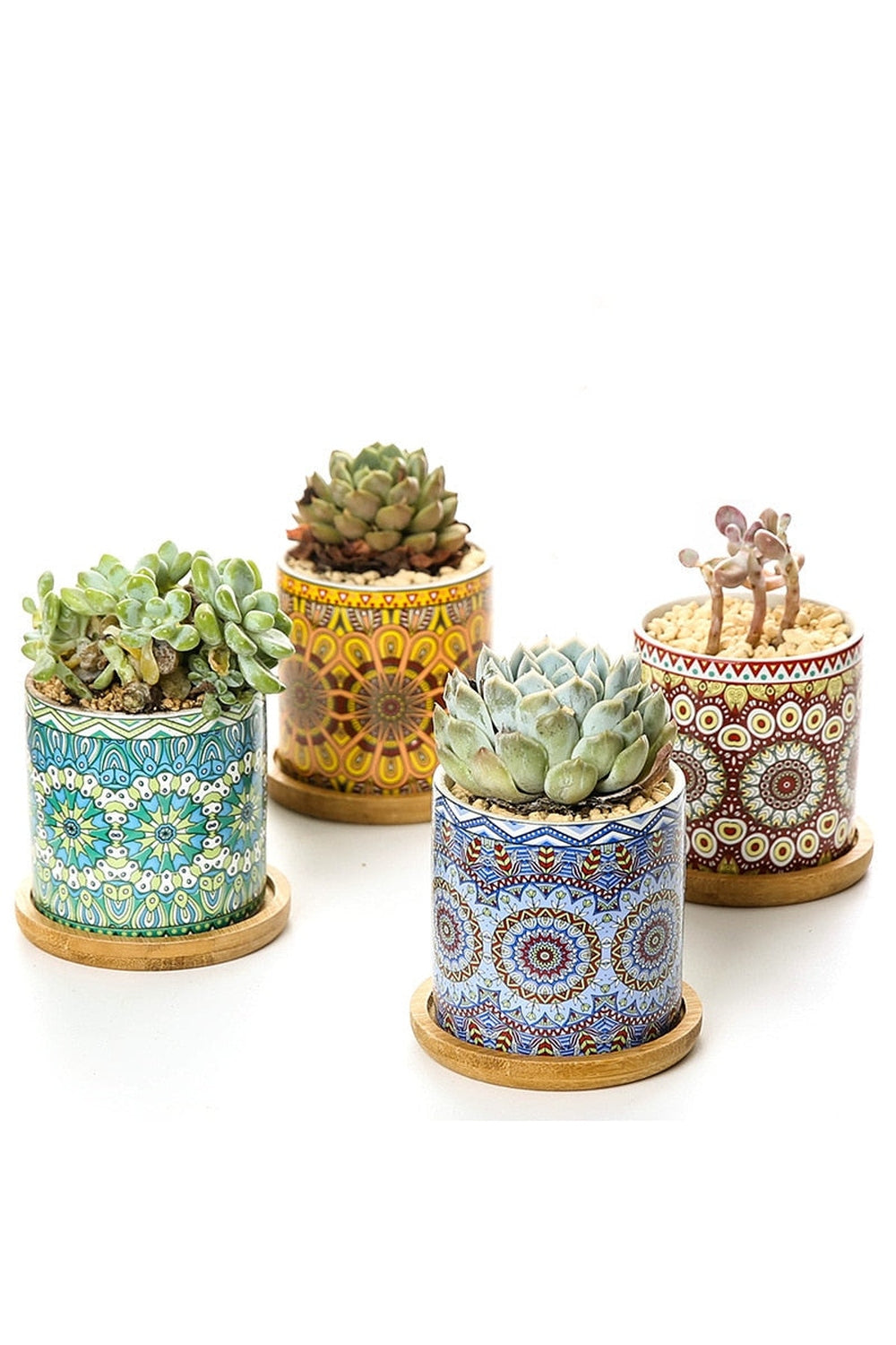 Mandala Elegance Pattern Flower Pot