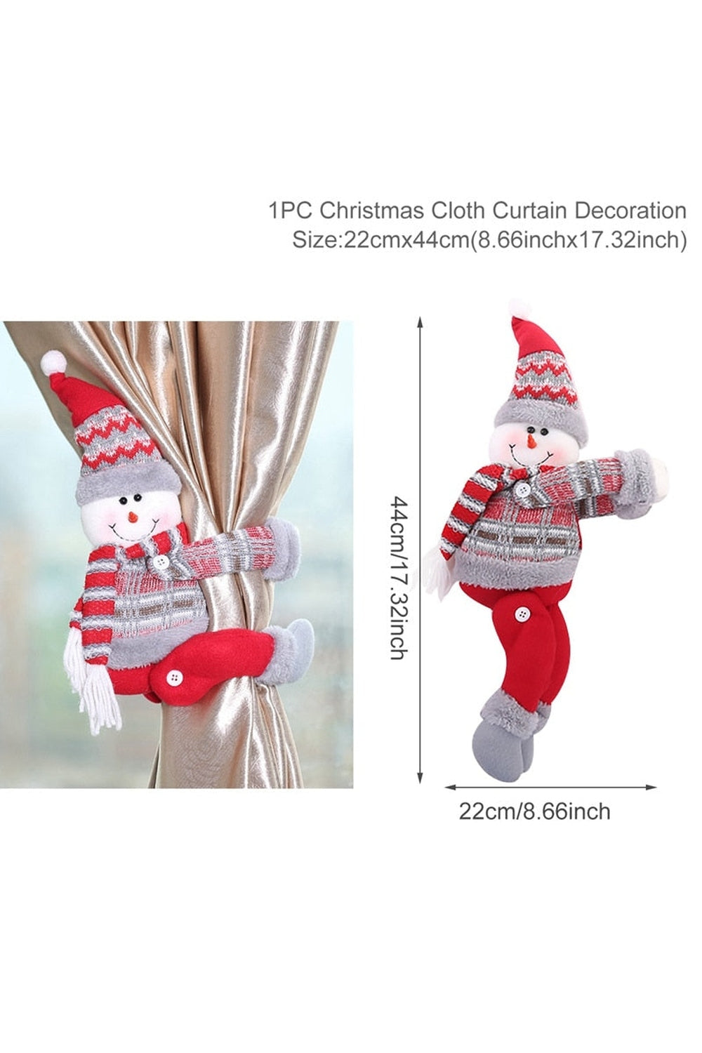 Jolly Santa Claus Hanging Doll