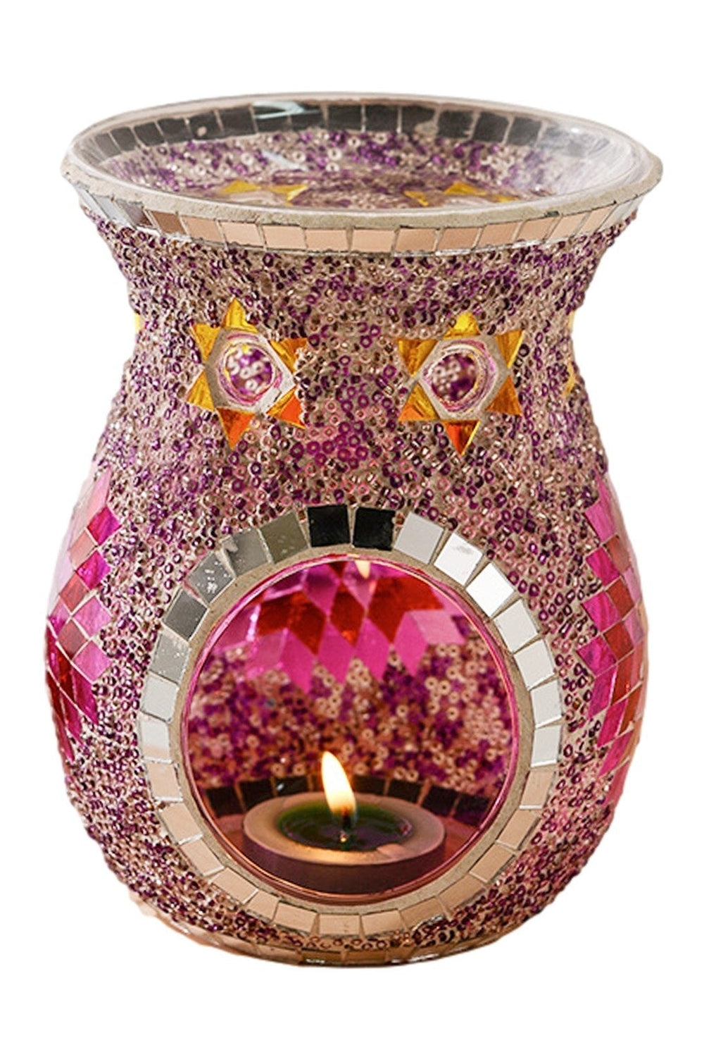 Artisan Stained Glass Oil Burner