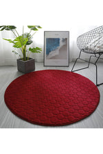 Thickened Pastel Round Rug