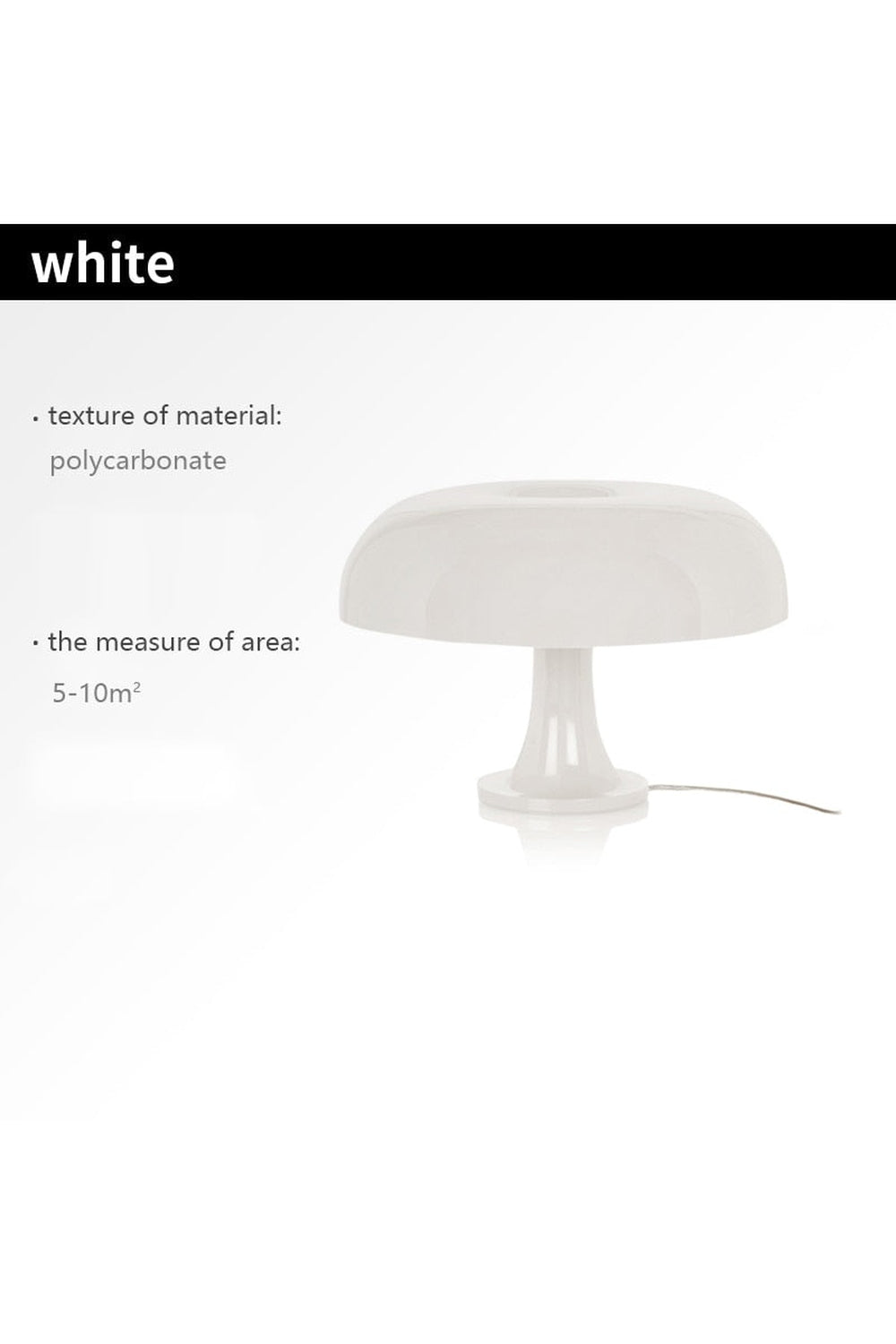 Designer LED Mushroom Table Lamp