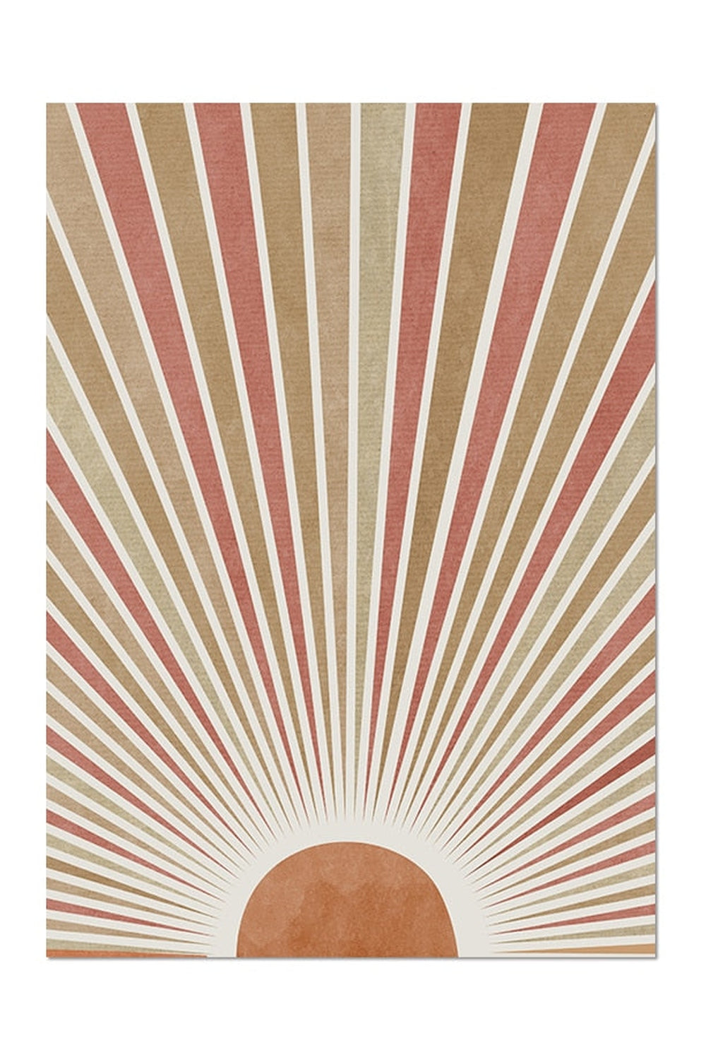 Sunset Inspired Canvas Poster