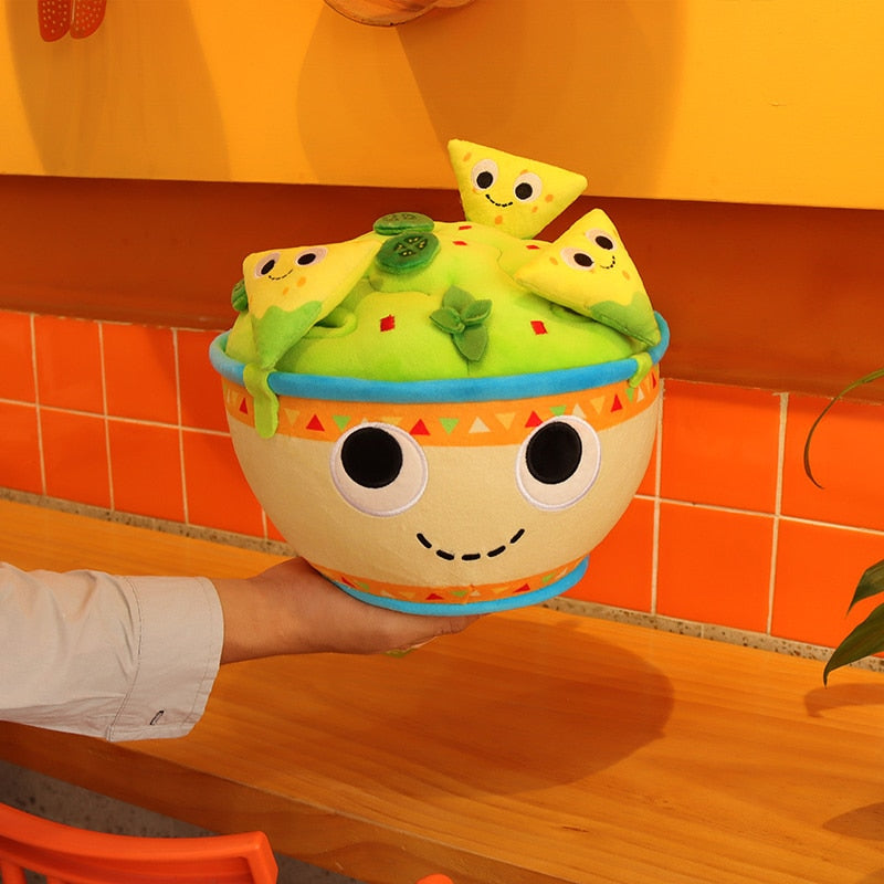 Kawaii Salad Bowl Plush Toys