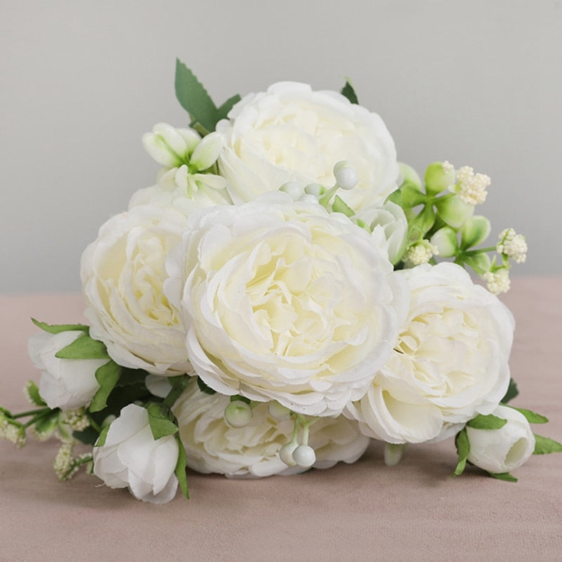 Cottagecore Artificial Silk Flowers