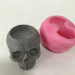 Candle Holder Small Skull