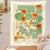Vintage Botanical Wildflowers Tapestry