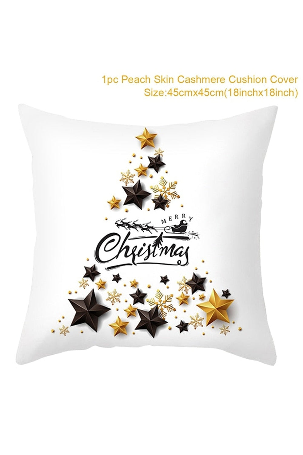 Festive New Year Pillow Case