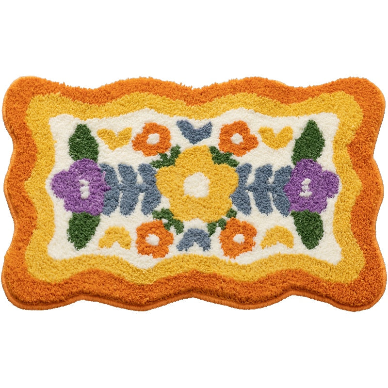 Floral Home Flowers Rug