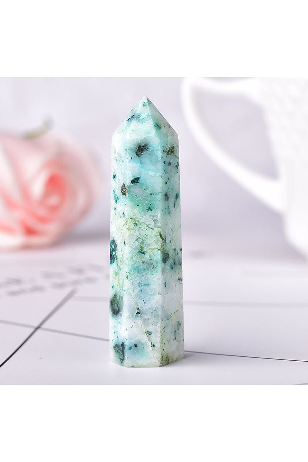 Crystal Miniature Obelisk Decor