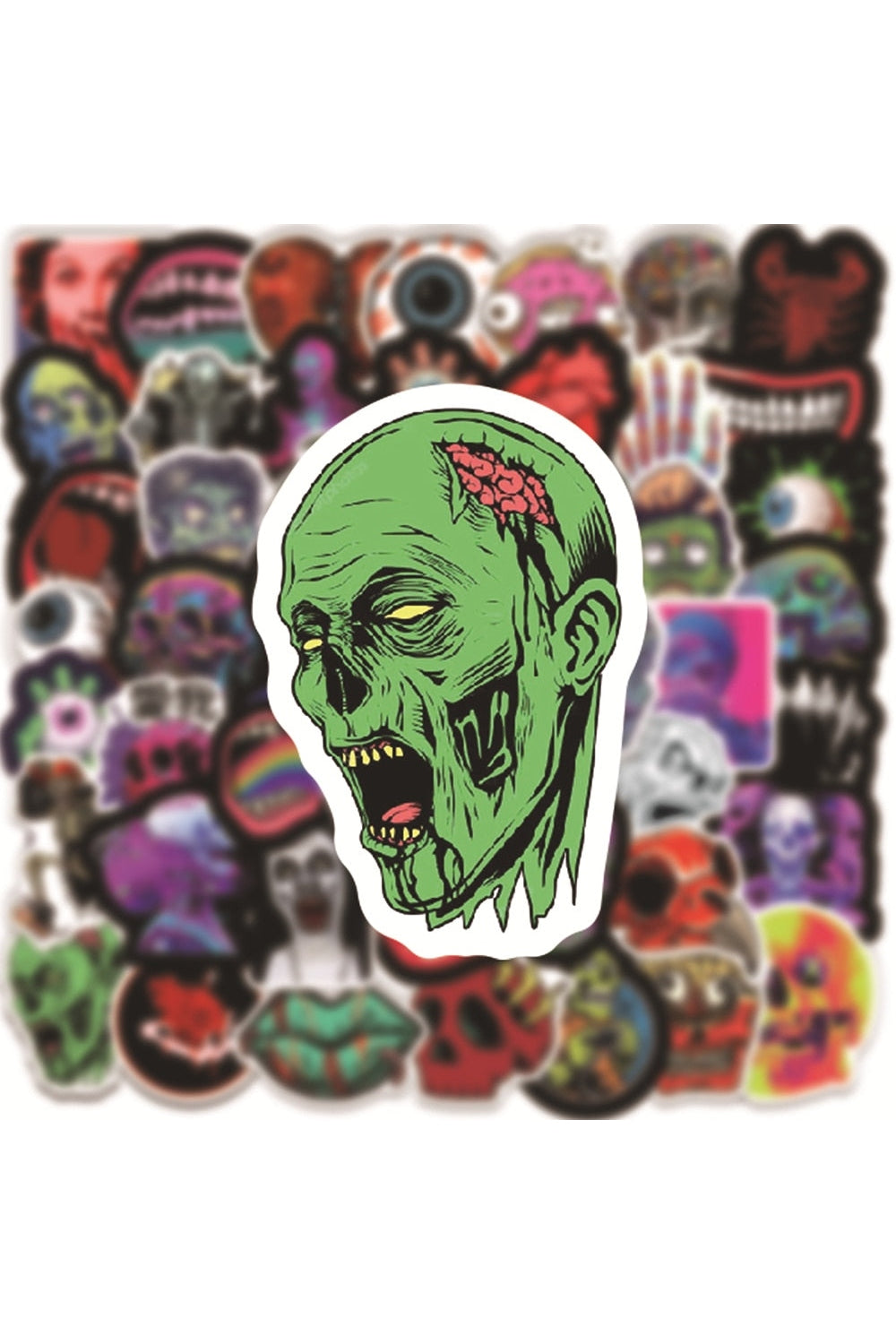 Horror Themed Scrapbooking Stickers