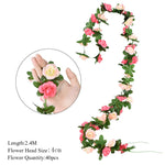 Cottagecore Artificial Sakura Plants Garland