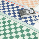 Checkered Soft Long Grids Rug