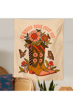 West And Girls Inspired Tapestry