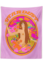 Hippie-Style Psychedelic Tapestry