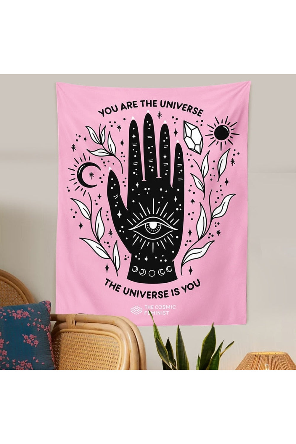 You Are The Universe Psychedelic Tapestry