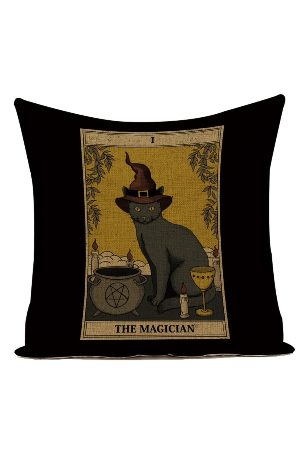 Tarot Cats Themed Pillow Cases