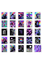 Webpunk Psychedelic Sticker Set