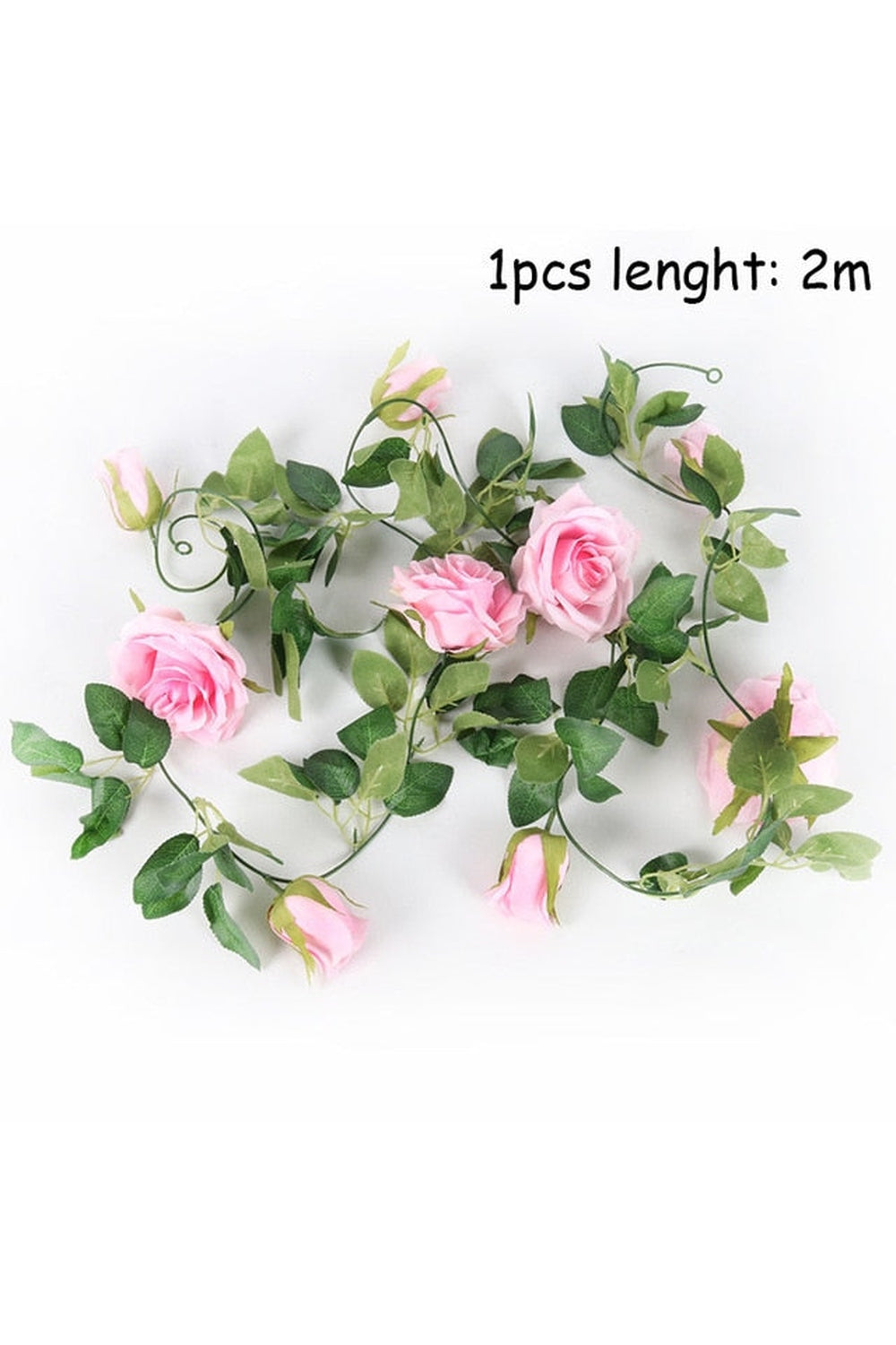 Romantic Artificial Rose Plant Garland